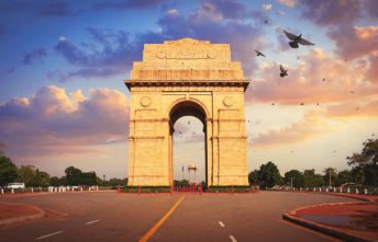 The India Gate in Delhi (All India War Memorial)