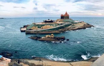 The small island at the most southern tip of sub-Indian continent, Gunya Kumari